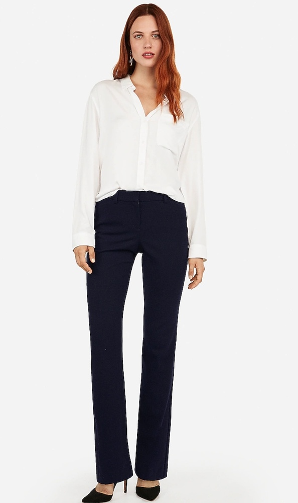 Express Publicist Barely Boot Cut Black Size 18